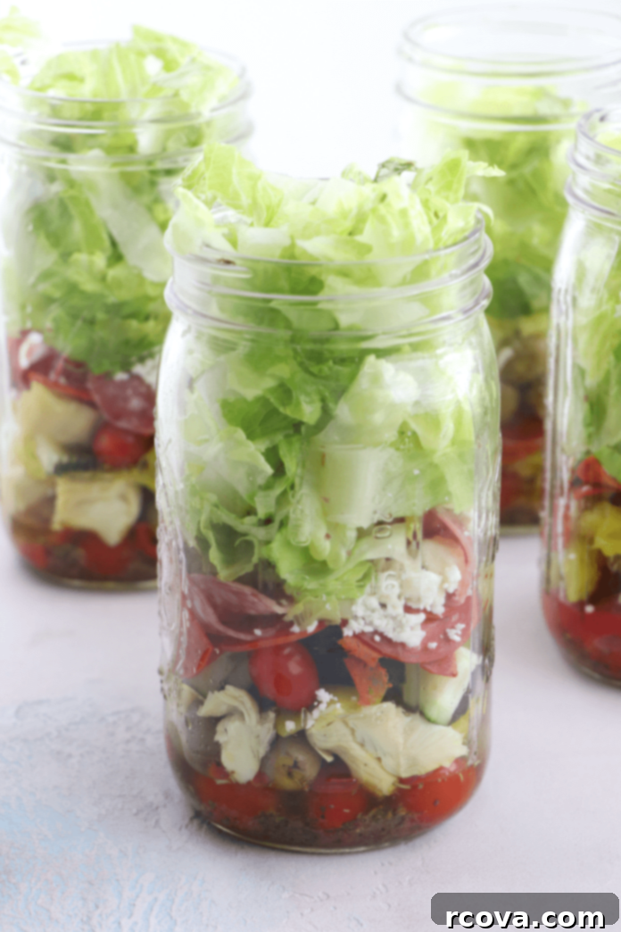 Mason Jar Antipasto: Italian Flavor On-the-Go 1 featured 9854
