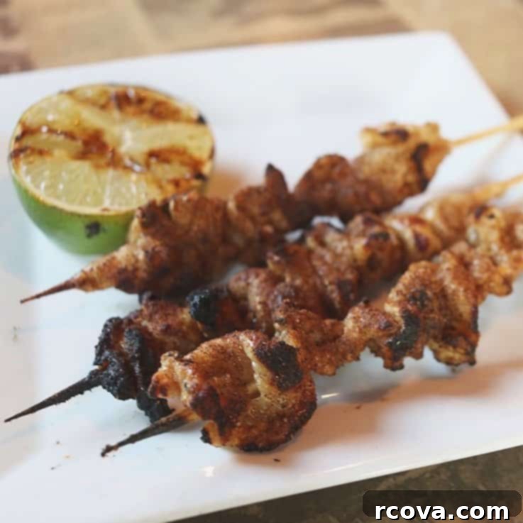 Hawkers St. Petersburg Vibrant Asian Street Food Scene 10 Crispy Chicken Skin Skewers, a savory and crunchy treat at Hawkers