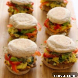 Turkey Sausage Sunrise Sandwiches 8 Freezer-Friendly Turkey Sausage Breakfast Sandwiches, a perfect meal prep solution