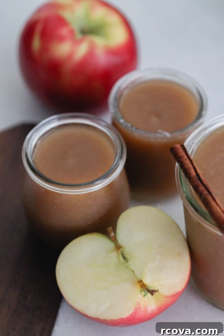 Effortless 4-Ingredient Slow Cooker Apple Butter 3 Close-up of apples ready for slow cooker apple butter preparation
