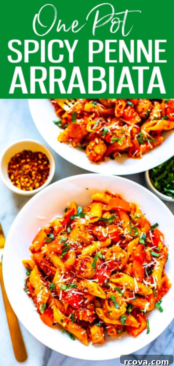 Quick-Fix Fiery Penne Arrabiata 3 Delicious One-Pot Spicy Penne Arrabiata with Sausage, Peppers & Rich Sauce – 30-Minute Meal Prep Idea! #arrabiata #onepotpasta #mealprep