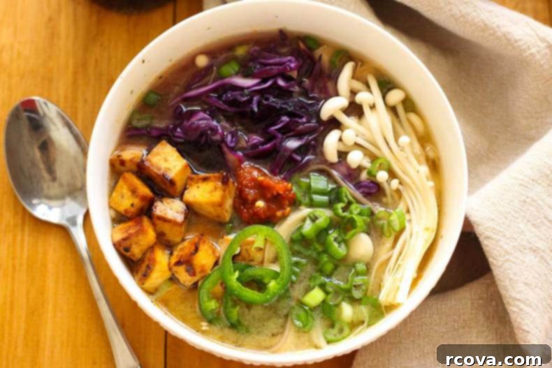 Fiery Tofu Miso Soba Bowls 5 Easy Miso Soba Noodle Bowls