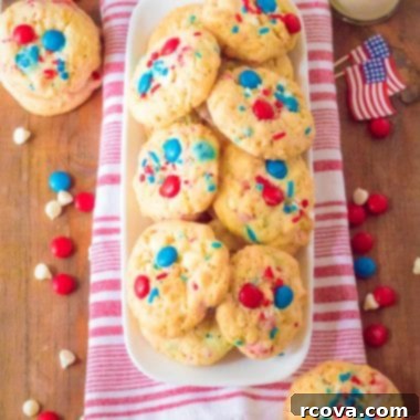 Crispy MM Independence Day Cookies 8 4th of July patriotic cookies