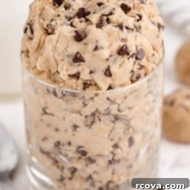Guilt-Free Chocolate Chip Cookie Dough 6 Edible Chocolate Chip Cookie Dough