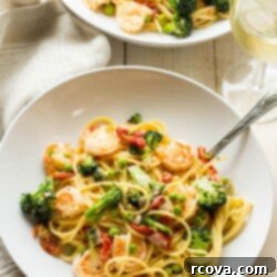 Vibrant Shrimp Primavera Pasta 8 Lighter Pasta Primavera with Shrimp
