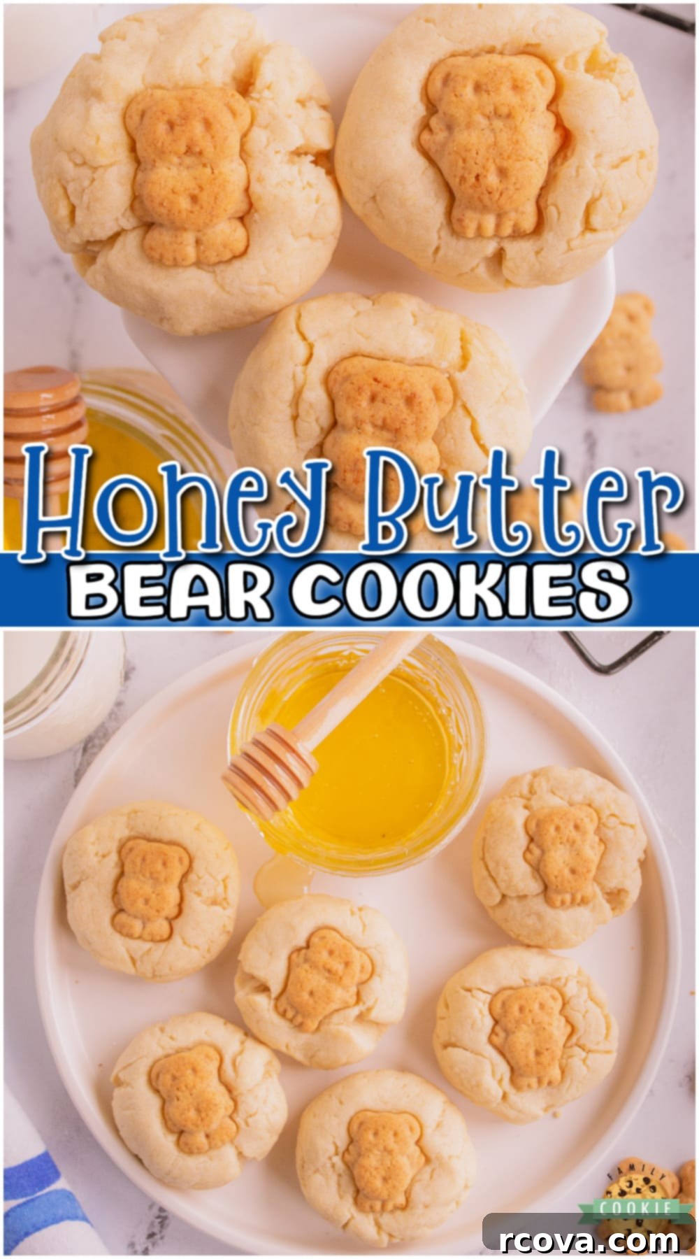Golden Honey Butter Bears 11 A full-size promotional image for Honey Butter Bear Cookies, emphasizing their cuteness and deliciousness.