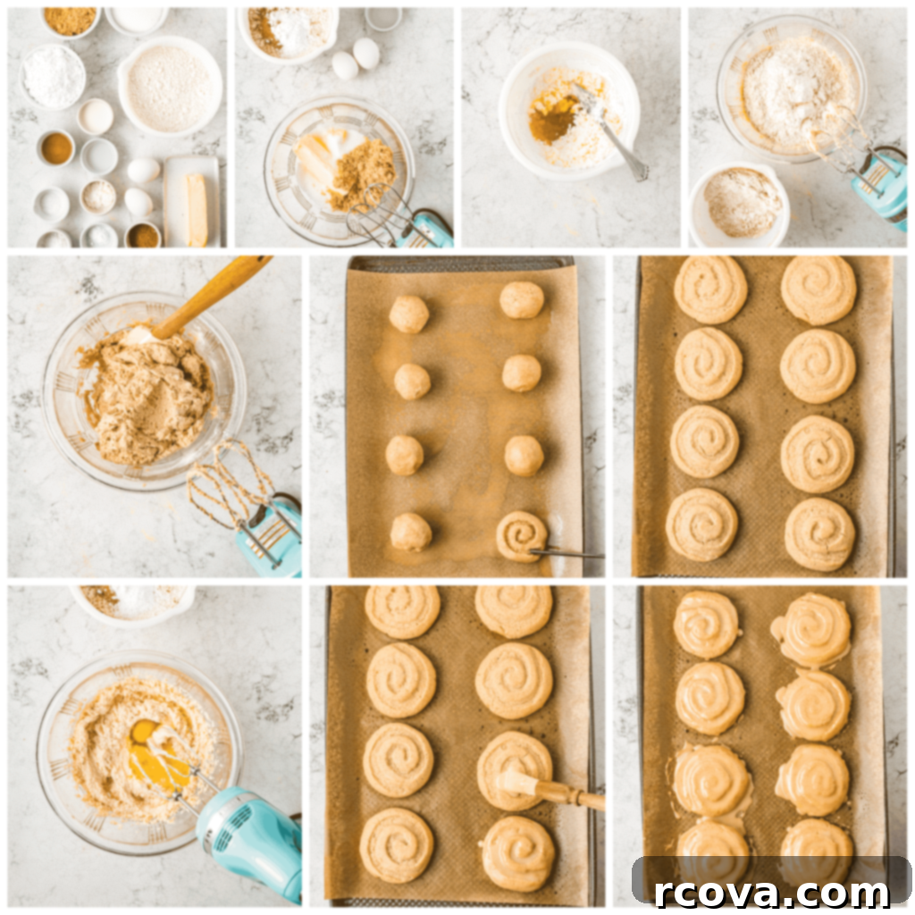 Honey Cinnamon Swirl Cookies 6 how to make Crumbl copycat Honey Bun Cookies