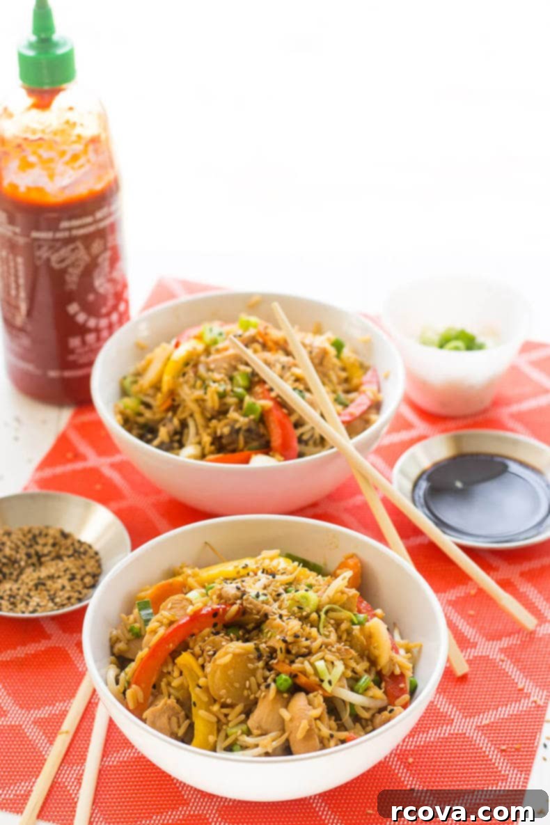Speedy Teriyaki Chicken One-Pan Dinner 8 One Pot Chicken Teriyaki Bowls7