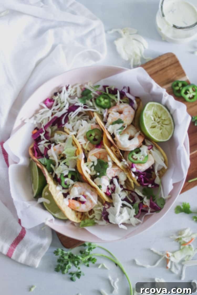 Golden Plantain Chili Lime Shrimp Tacos 2 Chili Lime Shrimp Plantain Tacos - Fresh and vibrant grain-free tacos