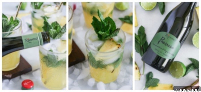 Pineapple Paradise Mojito 5 Sparkling Pineapple Mojito ingredients