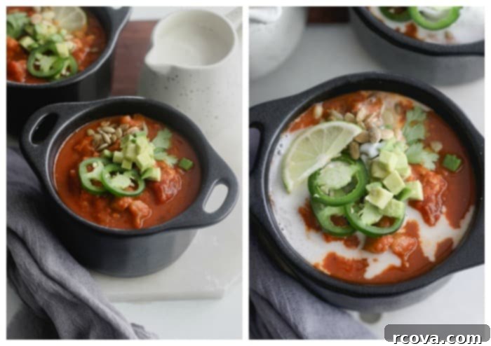 Paleo Whole30 Low Carb Slow Cooker Pumpkin Turkey Chili 3 Slow Cooker Paleo Pumpkin Chili with Turkey