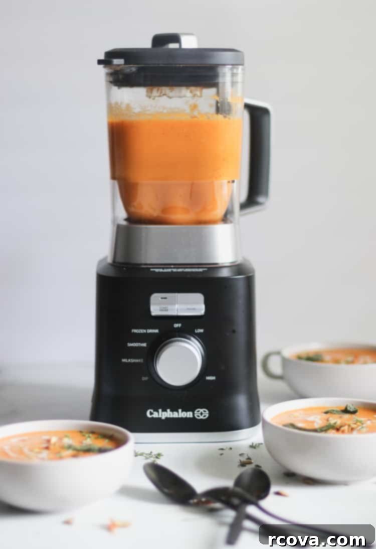 Velvety Dairy-Free Butternut Squash Soup with Carrots and Warming Spices 7 Butternut Squash Soup, naturally dairy-free and full of flavor