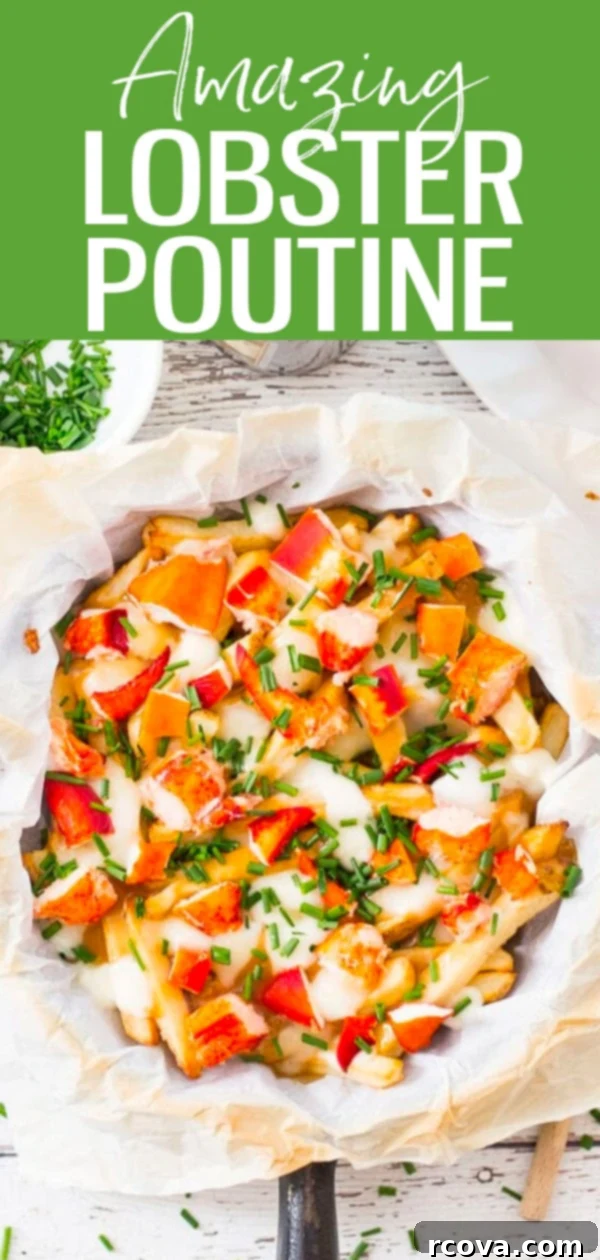 The Ultimate Canada Day Lobster Poutine 11 This Homemade Lobster Poutine is an East Coast twist on a Quebecois classic – it’s the perfect indulgent dish to make this Canada Day! #canadaday #lobsterpoutine