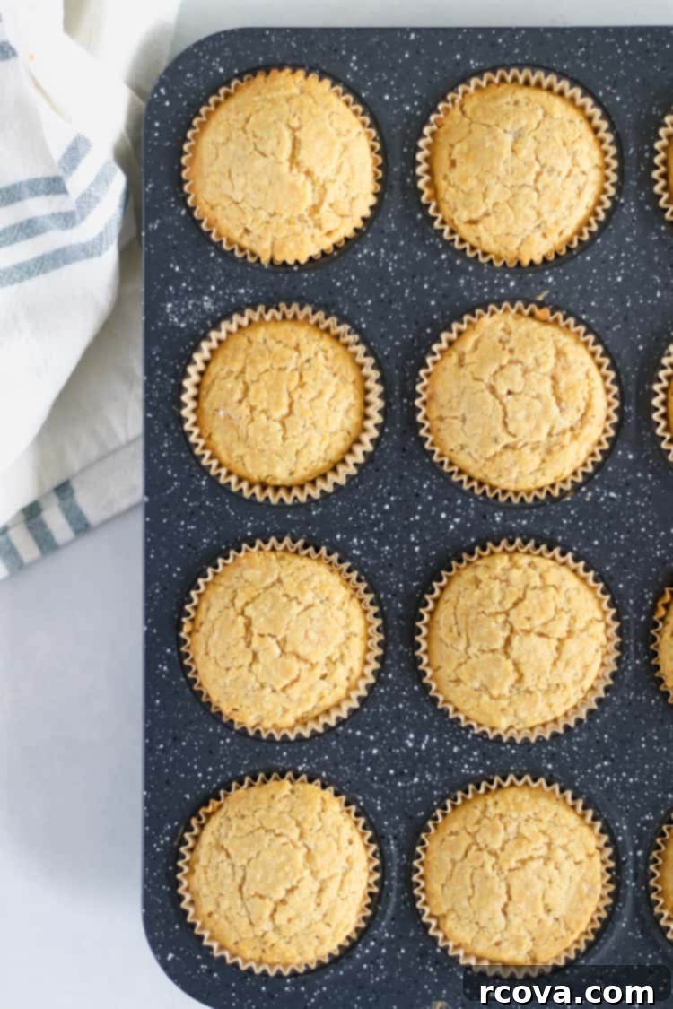 Wholesome Einkorn Cornbread Muffins 6 einkorn cornbread muffins