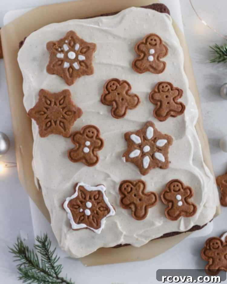 Simply Irresistible Spelt Gingerbread Sheet Cake 3 spelt flour gingerbread sheet cake with a maple chai cream cheese frosting