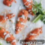 Crispy Air-Fried Gluten-Free Buffalo Tenders 6 whole30 buffalo chicken tenders in the air fryer