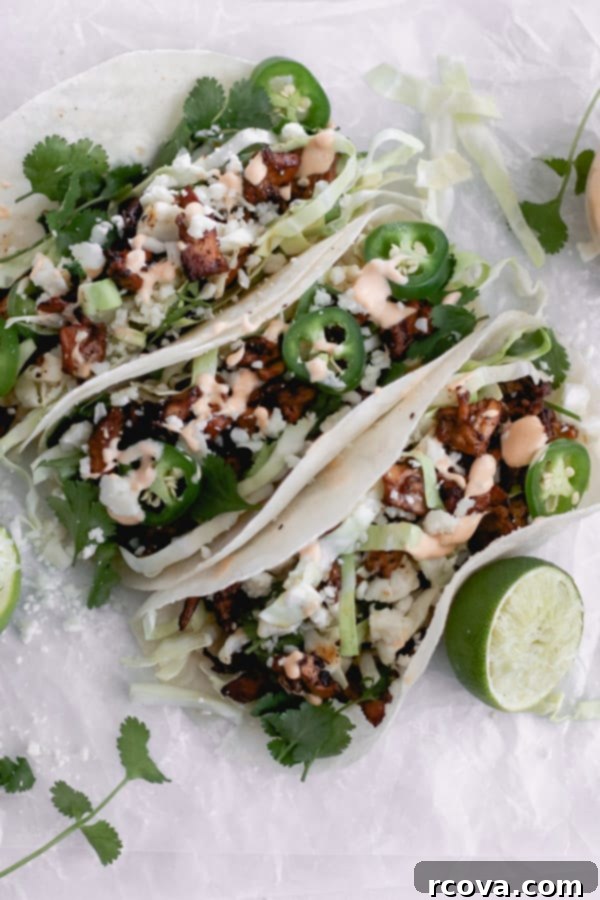 Whole30 Adobo Chicken Tacos with Smoky Chipotle Cream 8 whole30 chicken adobo tacos with chipotle mayo