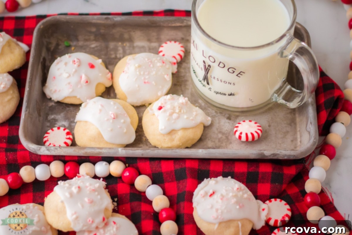 Velvet Peppermint Melts 4 iced peppermint meltaways with milk, perfect holiday treat