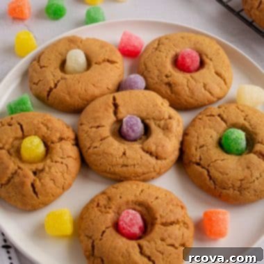 Gingerbread Gumdrop Jewels 7 gumdrop gingerbread cookies