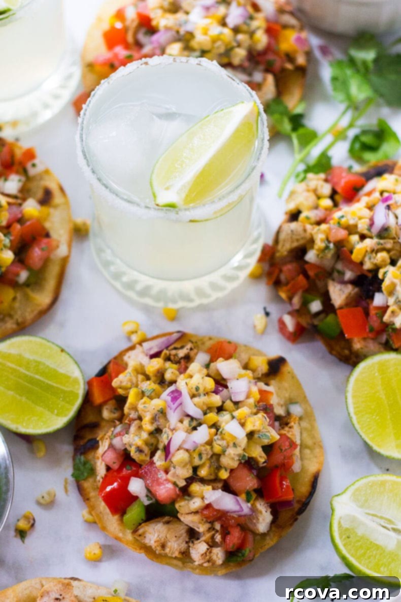 Elote Topped Cajun Chicken Tacos 4 Mexican Street Corn Tacos with Cajun Chicken