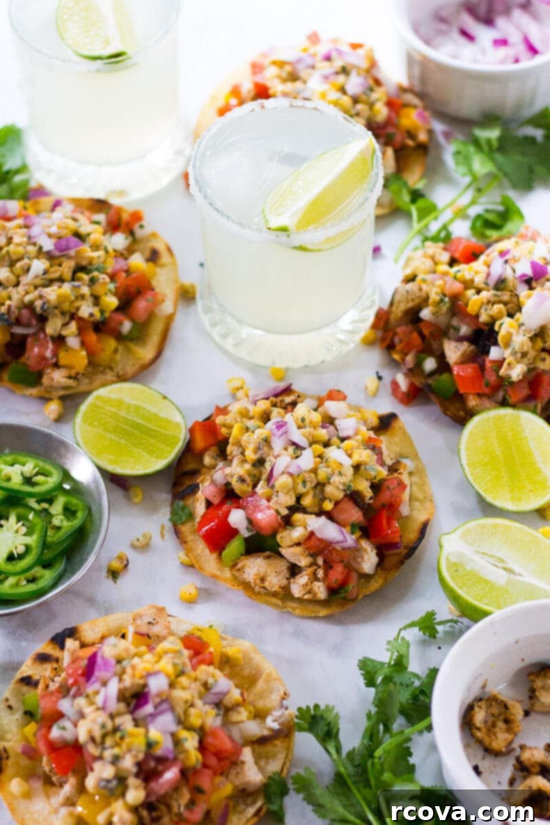 Elote Topped Cajun Chicken Tacos 8 Mexican Street Corn Tacos with Cajun Chicken