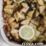 Whole30 Greek Lemon Roasted Potatoes 8 whole30 greek lemon potatoes