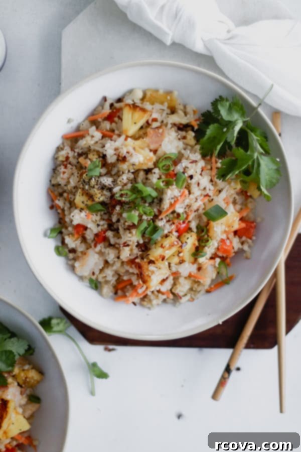 Whole30 Shrimp Fried Cauliflower Rice 2 cauliflower shrimp fried rice