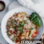 Whole30 Shrimp Fried Cauliflower Rice 9 cauliflower shrimp fried rice