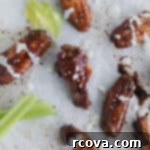 Quick and Crispy Whole30 Teriyaki Wings Air Fried 8 whole30 teriyaki chicken wings in the air fryer