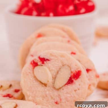 Tropical Cherry Almond Shortbread 9 coconut cherry almond shortbread