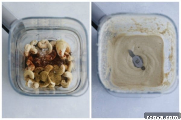 Creamy Chipotle Cashew Queso 5 chipotle cashew queso dip