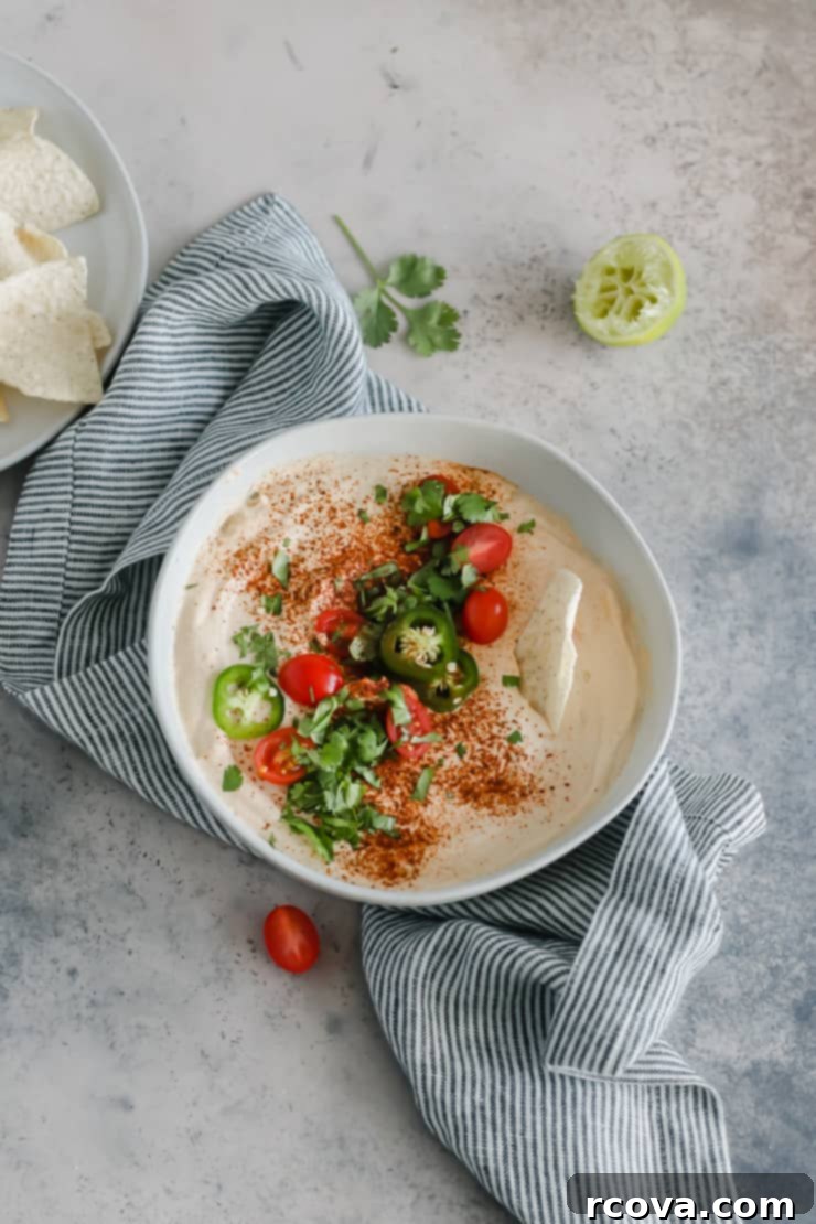 Creamy Chipotle Cashew Queso 7 Chipotle Cashew Queso