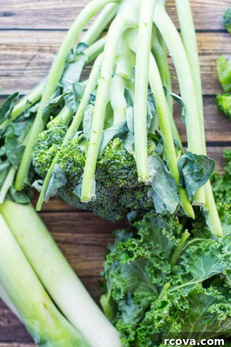 Emerald Vegan Broccoli Velouté 6 Green Goddess Vegan Broccoli Soup with Kale Chips