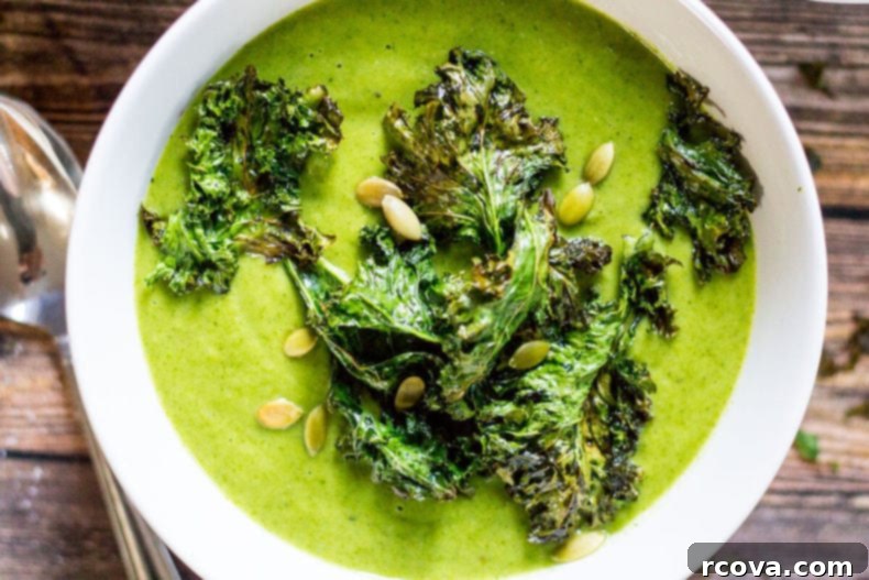 Emerald Vegan Broccoli Velouté 8 Green goddess broccoli soup