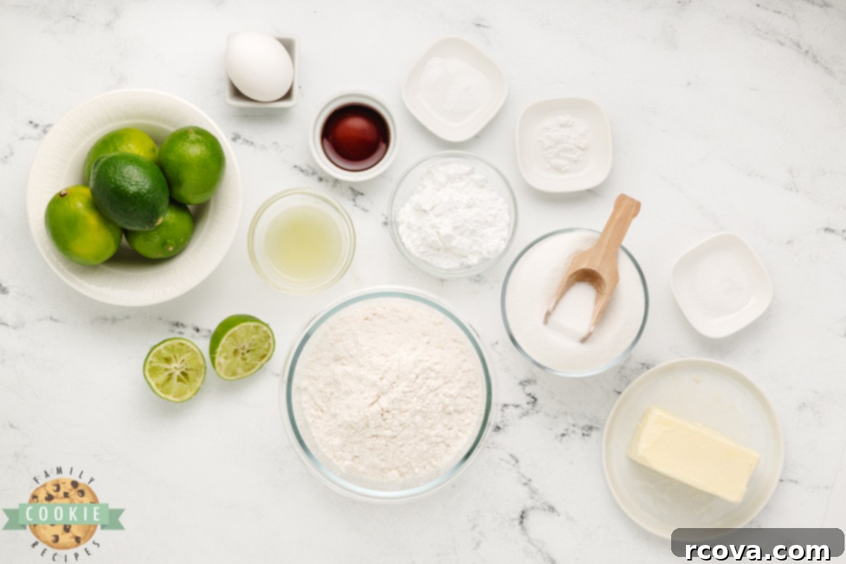 Sunshine Lime Sugar Cookies 3 Ingredients in Lime Sugar Cookies.