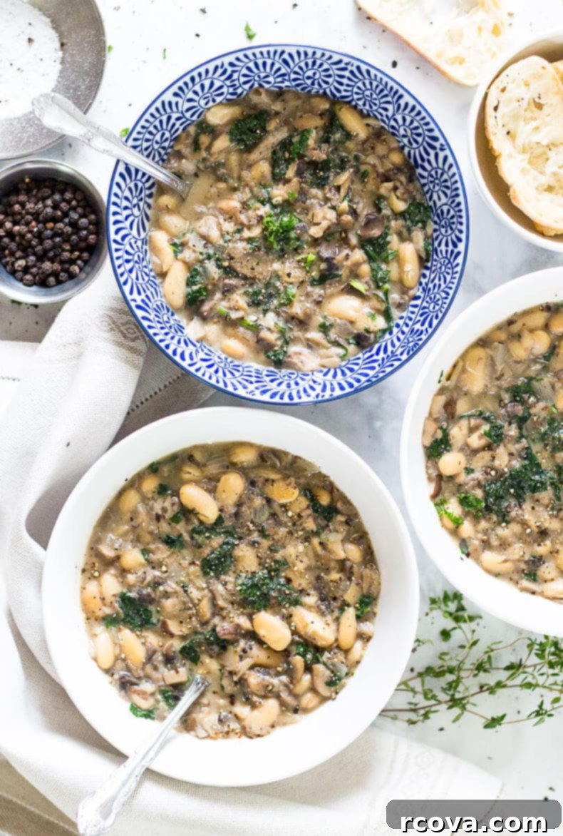 Velvet Portobello Perfection 8 Serving Creamy Portobello Mushroom Soup with Bread