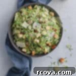 Deliciously Simple Shaved Brussels Sprout Caesar 5 shredded brussels caesar salad