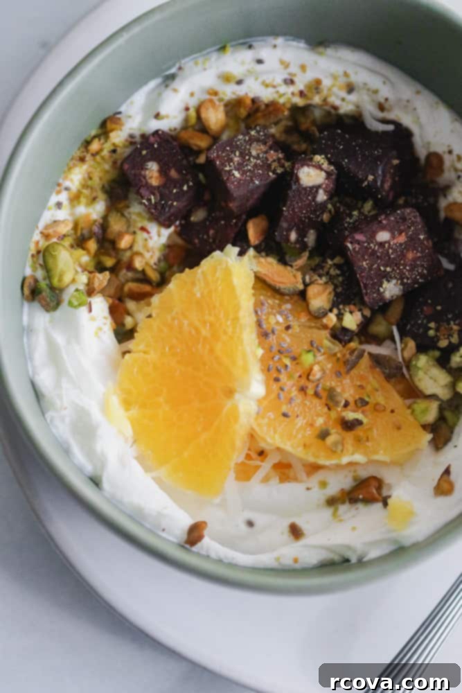 Blissful Cherry Pistachio Yogurt Bowls 5 Assembled Cherry Pistachio Yogurt Bowls