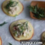 Fresh Apple Tarragon Chicken Salad Bites 5 apple tarragon chicken salad bites