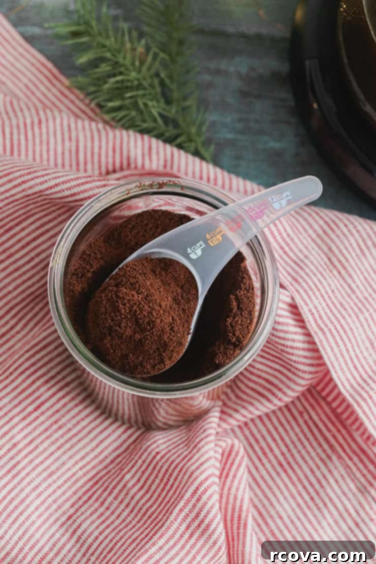 Cozy Homemade Gingerbread Latte 3 Ingredients for a homemade gingerbread latte laid out on a table.