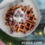 Cozy Grain-Free Gingerbread Waffles 6 Grain-Free Gingerbread Waffles