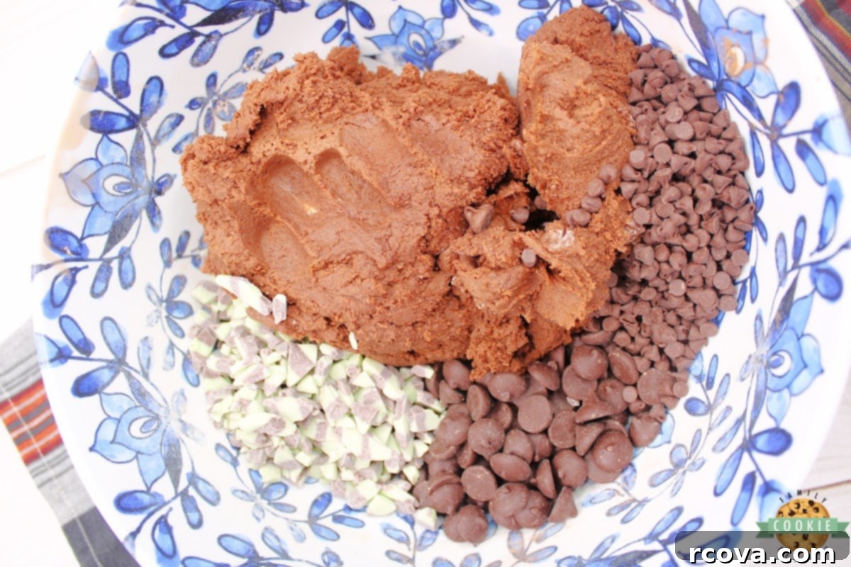 Decadent Chocolate Cookies with Andes Mint Centers 4 Ingredients in Andes Mint Stuffed Chocolate Cookies