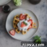 Grain-Free Strawberry Shortcake Waffles 7 grain-free strawberry shortcake waffles