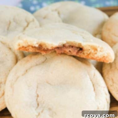 Caramel Lava Rolo Cookies 7 Stuffed Rolo Cookies