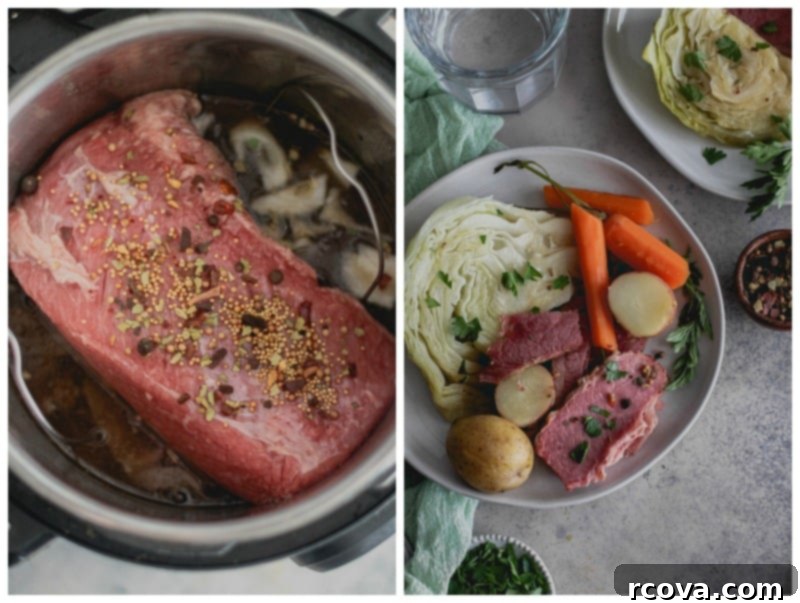 Fall-Apart Tender Instant Pot Corned Beef and Cabbage 3 Instant Pot Corned Beef and Cabbage