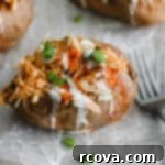 Whole30 Buffalo Chicken Loaded Sweet Potatoes 7 Whole30 Buffalo Chicken Stuffed Sweet Potatoes, an easy and healthy recipe