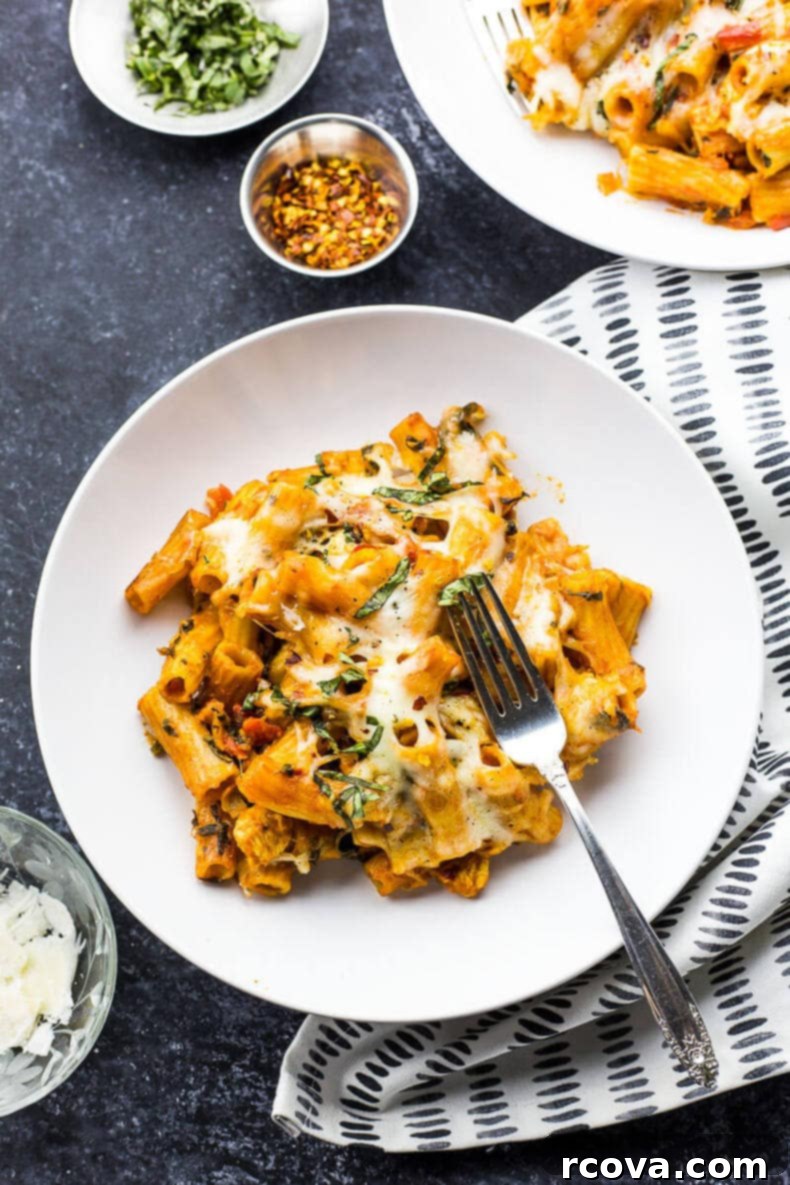 Creamy Vodka Penne Bake 4 Penne alla Vodka Pasta Bake
