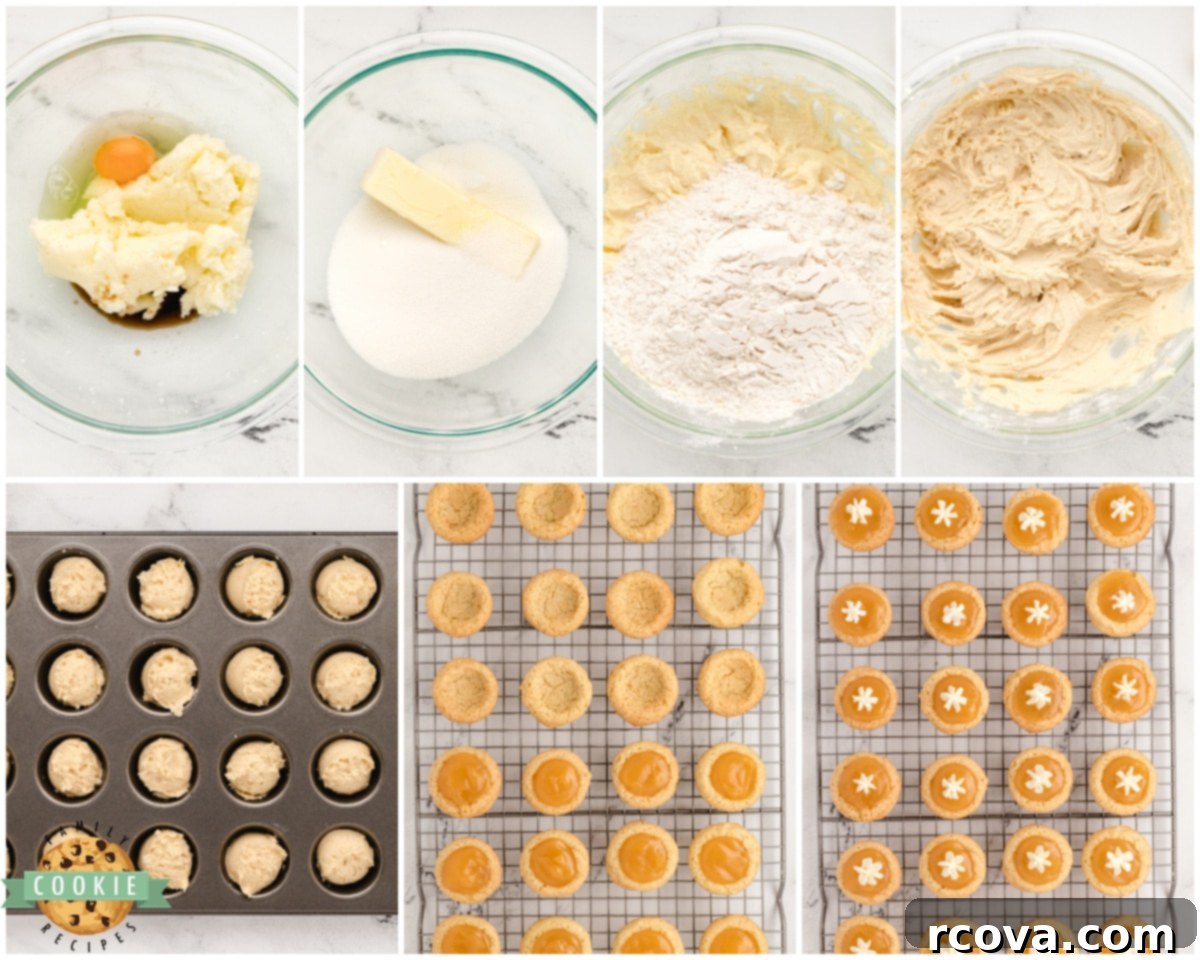 Zesty Lemon Curd Cookies 4 step-by-step image of how to make lemon curd cookies