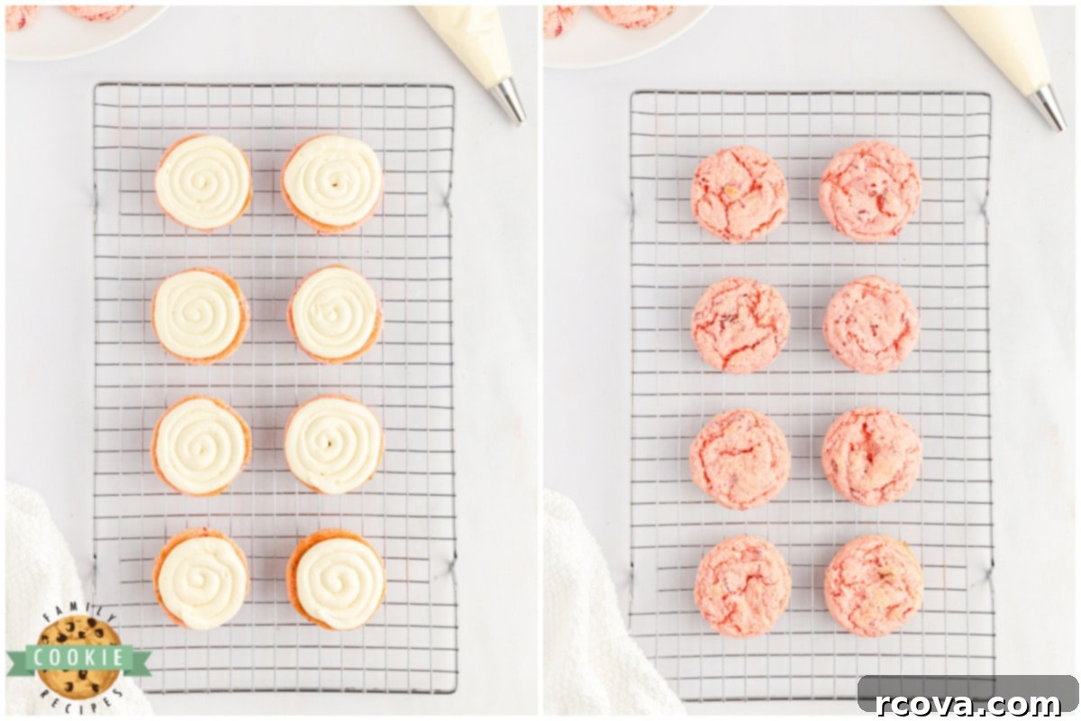 Strawberry Cake Sandwich Delights 6 How to assemble sandwich cookies