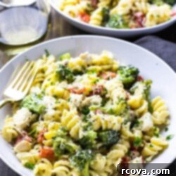 One-Pan Creamy Chicken Broccoli Alfredo 9 Broccoli Chicken Alfredo Skillet